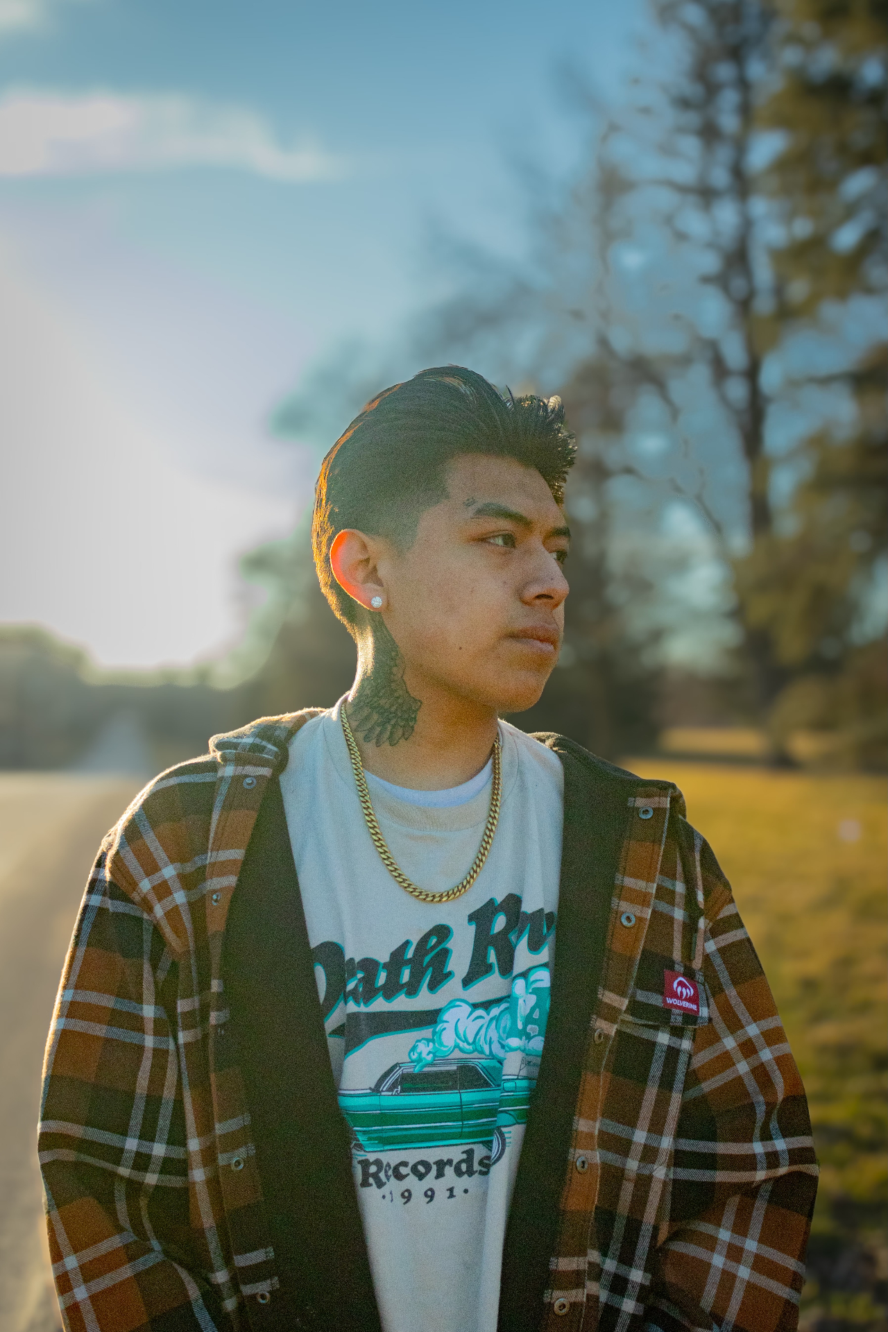 Inside Andres the Barber's shop in Austin, MN